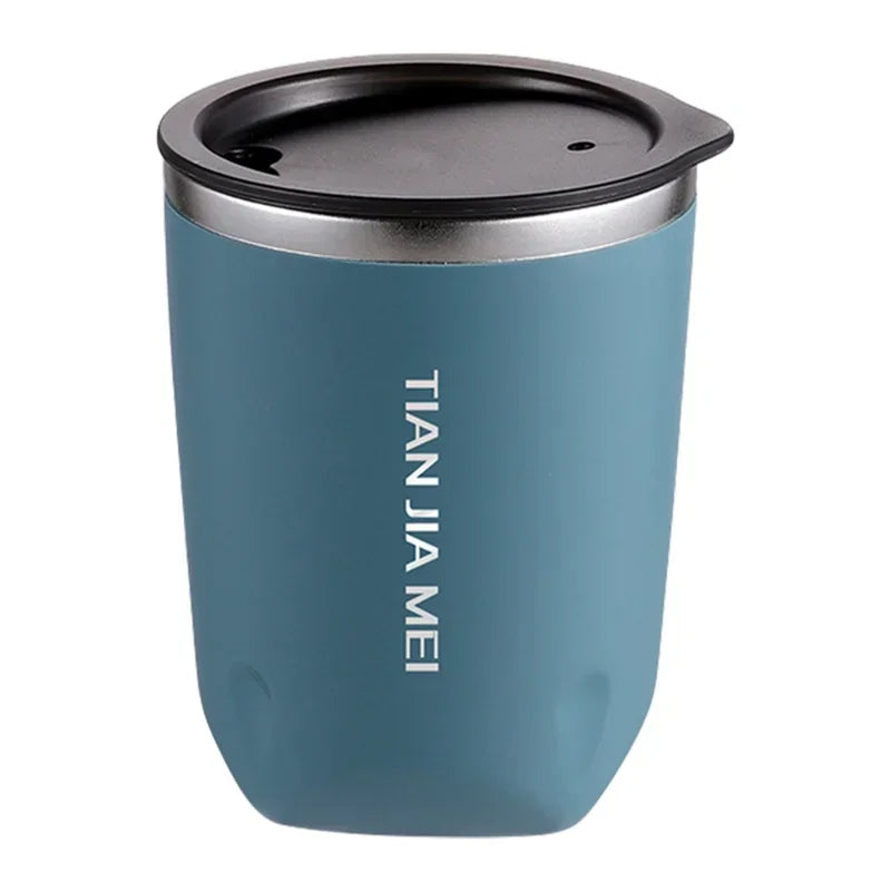 Stainless Steel Coffee Mug Leak-Proof Thermos Travel Thermal Vacuum Flask Insulated Cup Milk Tea Water Bottle Tumbler Drinkware