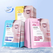 15pcs BIOAQUA Retinol Collagen Anti Wrinkle Facial Masks Moisturizing Anti-aging whitening Face Mask Facial Skin Care Products