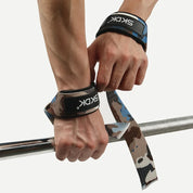 2PC Sports Posture Belt Grip Belt Fitness Pull-up Bars Pull-ups Dumbbells Silicone Non-slip Wear-resistant Deadlift Belt