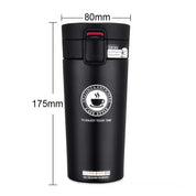 Thermal Mug Travel Coffee Mug Stainless Steel Thermos Tumbler Cups Vacuum Flask Thermo Water Bottle Tea Thermocup Bottle 380ML
