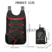 Outdoor Packable Backpack Large-capacity Foldable Camping Backpack Anti-splash Travel Hiking Daypack Sports Bag for Men Women