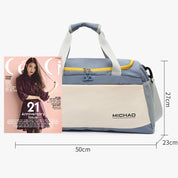 Fashionable Large Capacity Portable Travel Bag Lightweight Short-distance Duffle Bag Storage Messenger Bag Sports Gym Bag