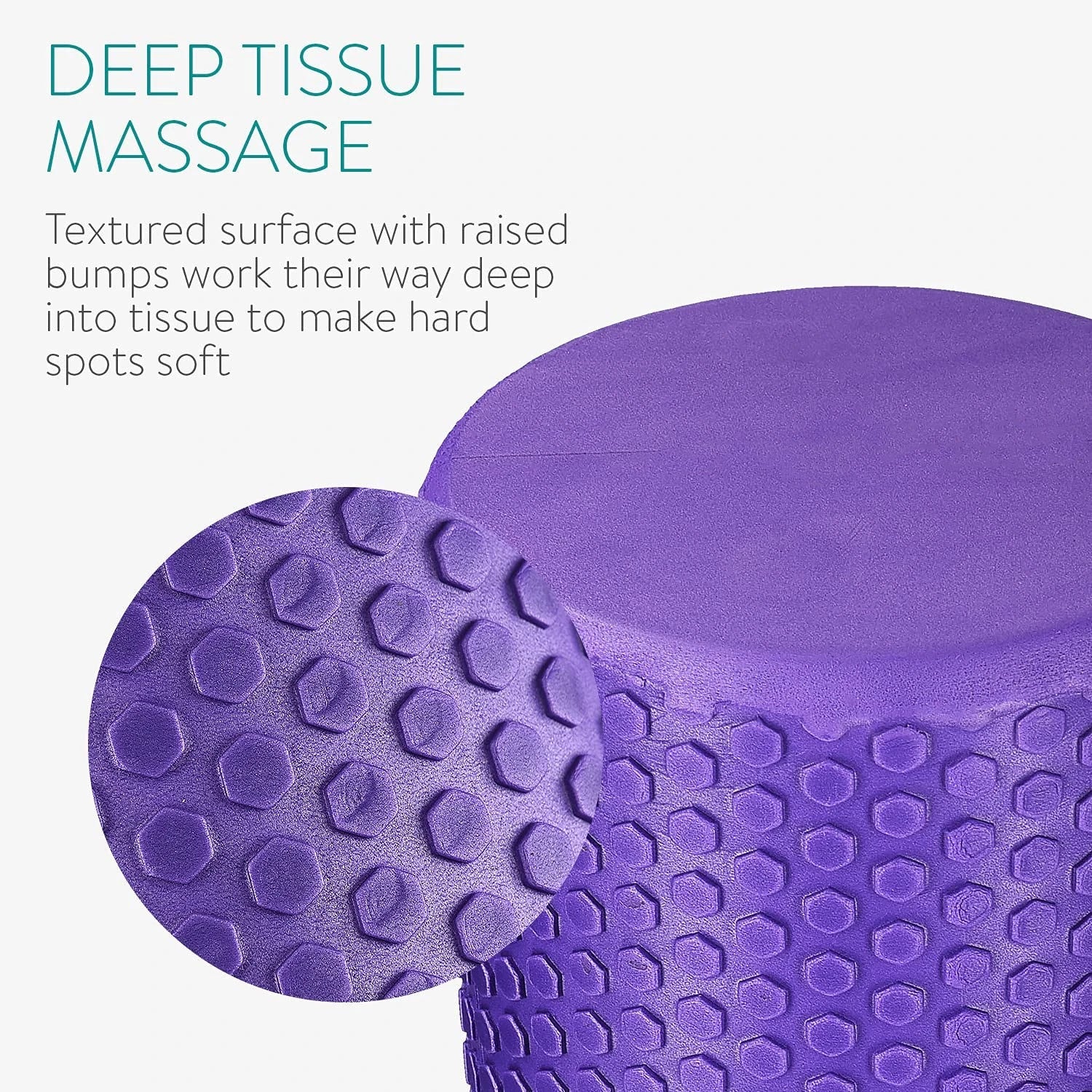 (Random Color Sent) Mini Yoga Foam Roller EVA Pilates Massage Roller Fitness Gym Muscle Massage Column Self Massage Tool