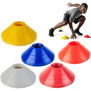 10Pcs Soccer Disc Cone Set Football Agility Training Saucer Cones Marker Discs Multi Sport Training Space Cones Accessories