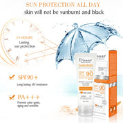 Facial Body Sunscreen Whitening Sun Cream Sunblock Skin Protective Cream Anti-Aging Oil-control Moisturizing SPF 50/SPF 90 10pcs