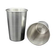 Stainless Steel Metal Cup Beer Cups White Wine Glass Coffee Tumbler Travel Camping Mugs Drinking Coffee Tea Mug Set Outdoor