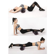 30*15CM EPP Pilates Foam Roller Black Yoga Foam Roller Exercise Equipment Massage Roller Body For Women/Men