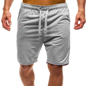 Men's Cotton Shorts Solid Color Casual Shorts Loose Beach Shorts Camisa Masculina Shorts Streetwear Trendy Pantalones Cortos