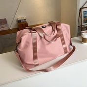 Fashion Large Travel Bag Women Cabin Tote Bag Handbag Nylon Waterproof Shoulder Bag Women Weekend Gym Bag Female Duffle Bags