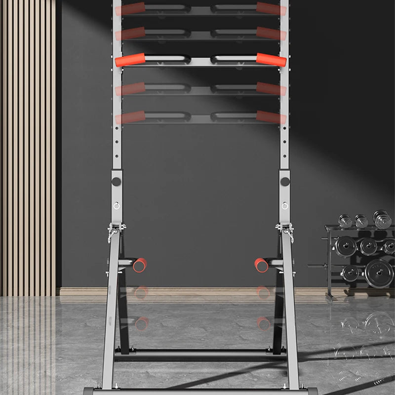 Horizontal Bar Household Indoor Pull-up Frame Without Punching Hanging Bar Floor Folding Single And Parallel Bar Family Fitness