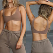 2024 Fitness Bra Short Sleeve Simple Shockproof Sports Curved Hem Yoga Shirt Slim Fit Crop Top Run Gym Shirts Women Active Wear