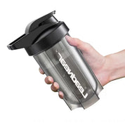 500ML Portable Sport Shaker Bottle Protein Powder Shaker Cup Leak Proof Water Bottle For Gym Fitness Training Drinking Bottle