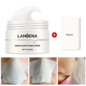 LANBENA White Black Blackhead Remove Mask Shrink Pore Nose Cleansing Stickers Peel Nasal Black Head Strips Face Skin Care Masks