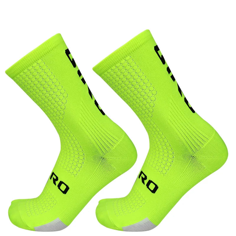 Pro Racing compression Cycling Socks Compression Breathable Mountain Bike Racing Socks Men Women calcetines ciclismo hombre