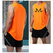 Quick Dry Bodybuilding Tank Top Men Gym Fitness Sleeveless Shirt Anime ZT Casual Stringer Singlet Vest Summer Training Clothing