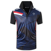 Men's Sports T-shirt Polo Shirt Short Sleeve Red Shirt Golf Tennis