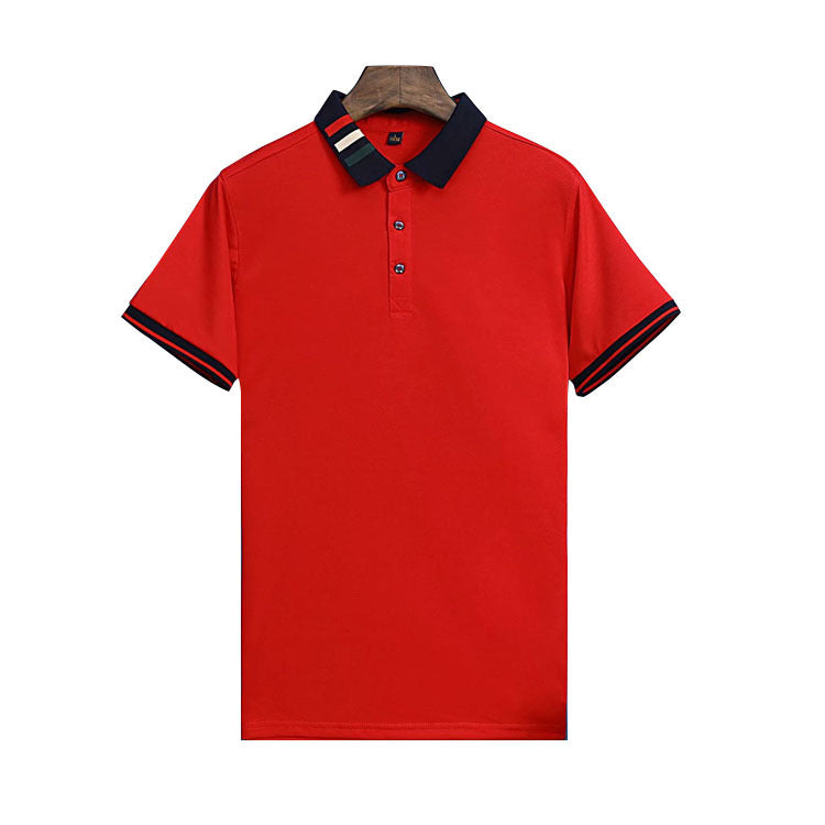 Short Sleeved Summer Business Polo Shirts
