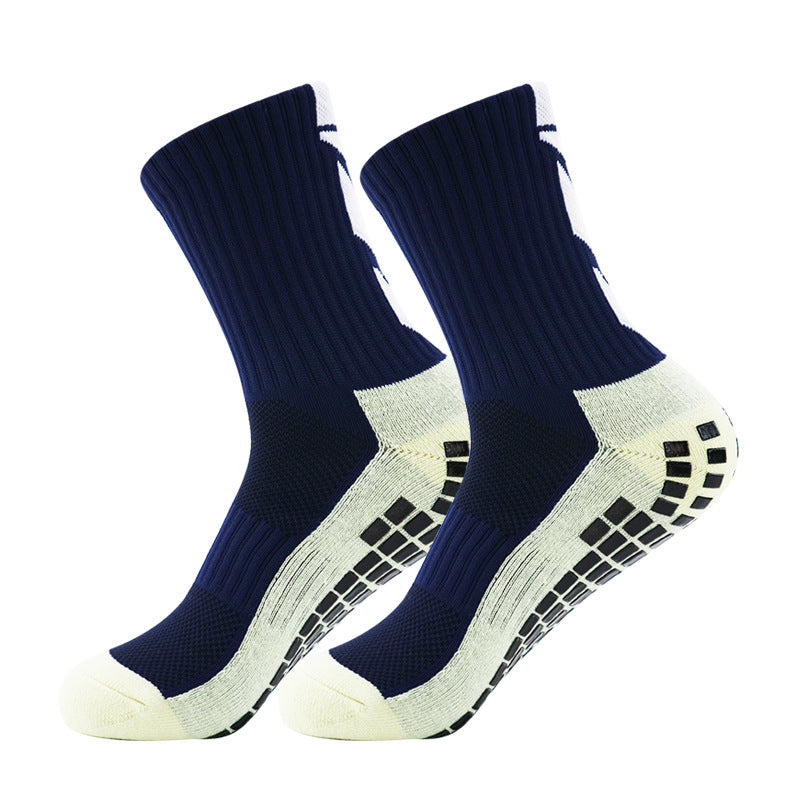 Men's Training Non-slip Mid-tube Thickened Towel Bottom Socks