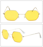 Sunglasses Ocean Piece Polygonal Sunglasses