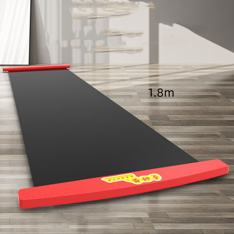 Slide Board Speed Skating Training Mat Sliding Board  Portable Sliding Board For Leg Exercise Ice Hockey Short Track Home Gym Fitness Practice