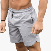 Men Fitness Gyms Loose Shorts Bodybuilding Joggers Summer Quick Dry Cool Short Pants Casual Male Beach Brand Sweatpants