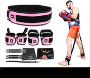 Leg Squat Boxing Combat Training Resistance Bands Fitness Combat Fighting Resistance Force Agility Workout Exercise Equipment