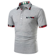 Men Polo Men Shirt Short Sleeve Polo Shirt