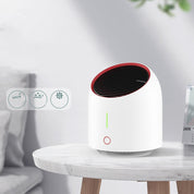 Portable Air Purifier for Home Bedroom Office, USB Quiet Small Desktop Air Cleaner, 3 Modes for Removing Dust Pet Dander