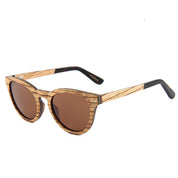 Skateboard Wood Spring Hinge Wooden Polarized Sunglasses