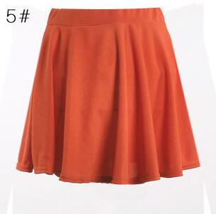 USA SIZE Large size women's high waist half skirt umbrella skirt pleated skirt sundress