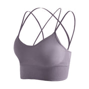 Cross beauty back yoga sports bra