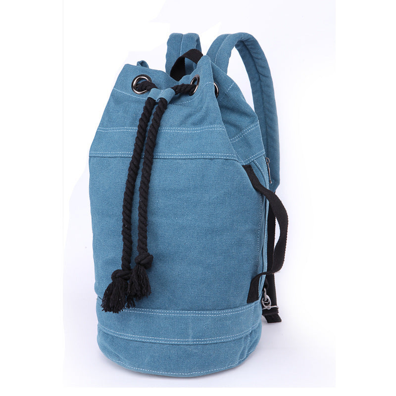 Trendy Couple Canvas Water Tank Backpack