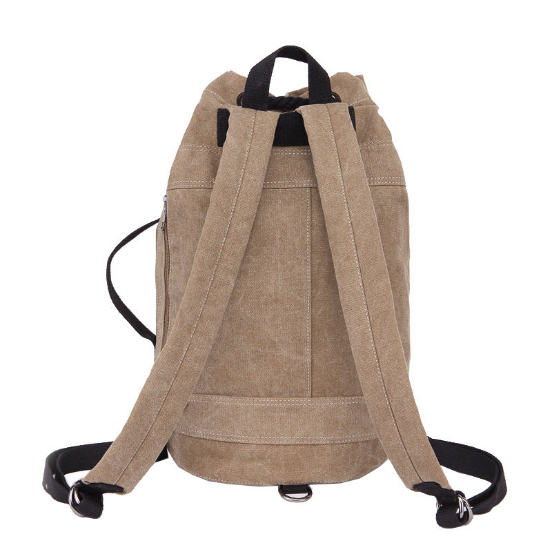 Trendy Couple Canvas Water Tank Backpack