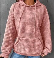 Women's Loose Casual Solid Color Long-sleeved Sweater