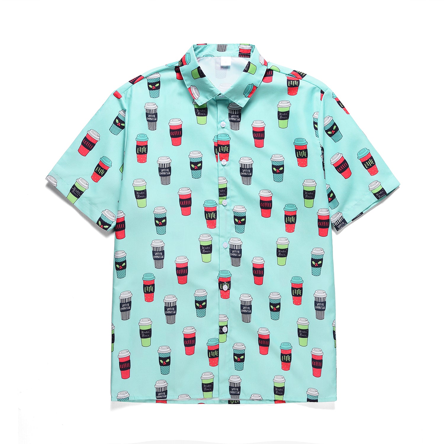 Men's beach print T-shirt