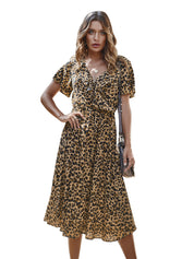 Leopard Print Dress