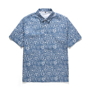 Men's beach print T-shirt