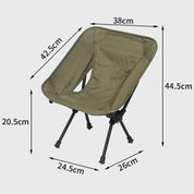 Army Green Portable Outdoor Folding Chair