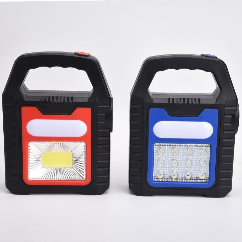 Solar COB Camping Light USB Portable