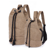 Trendy Couple Canvas Water Tank Backpack