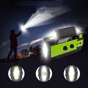 Outdoor Highlight Camping Lights Solar Hand Radio