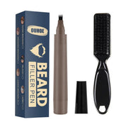 Beard Pencil Filler Beard Filling Pen Kit Barber Pencil With Brush Salon Facial Hair Styling Beard Brush Male Mustache Repair