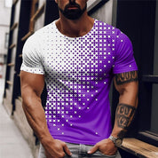 Summer Quick Drying Material Sports T-shirt Outdoor Running T-shirt Men