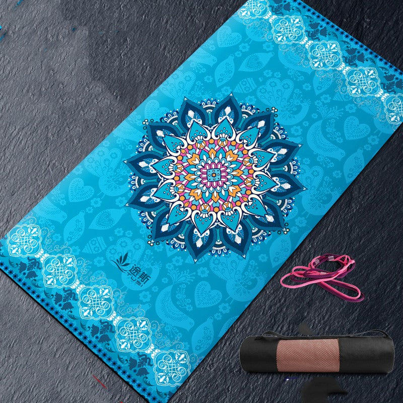 Yoga mat thickening and widening fitness mat