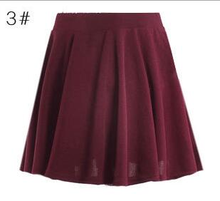 USA SIZE Large size women's high waist half skirt umbrella skirt pleated skirt sundress