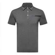 Golf Sports And Leisure Short-Sleeved Polo Shirt Men's Lapel T-Shirt