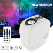 Laser Starry Sky Light Projector Projection Lamp Colorful Nebula