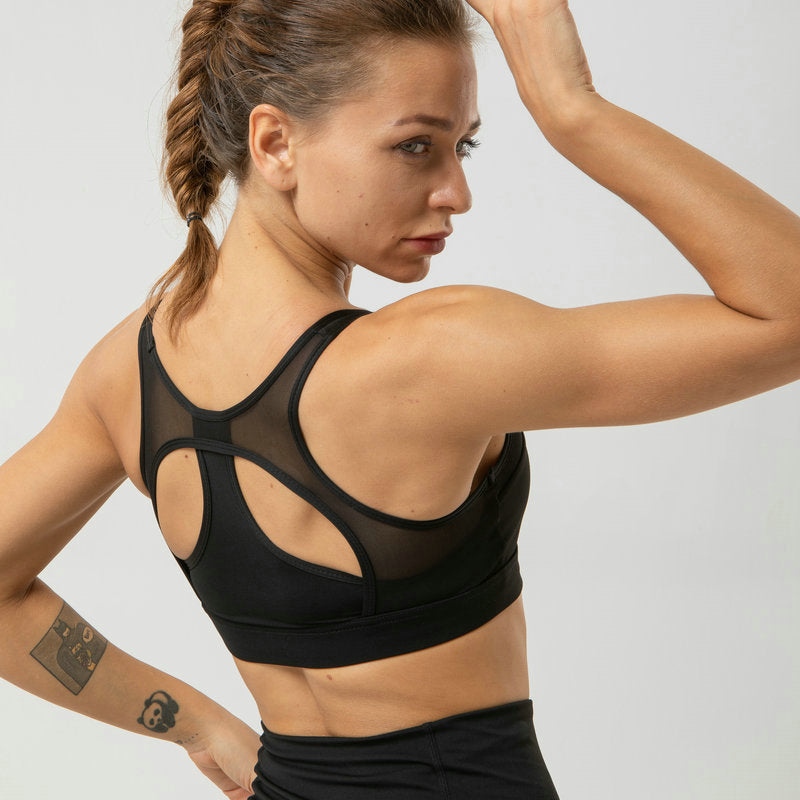 Quick-drying shockproof sports bra