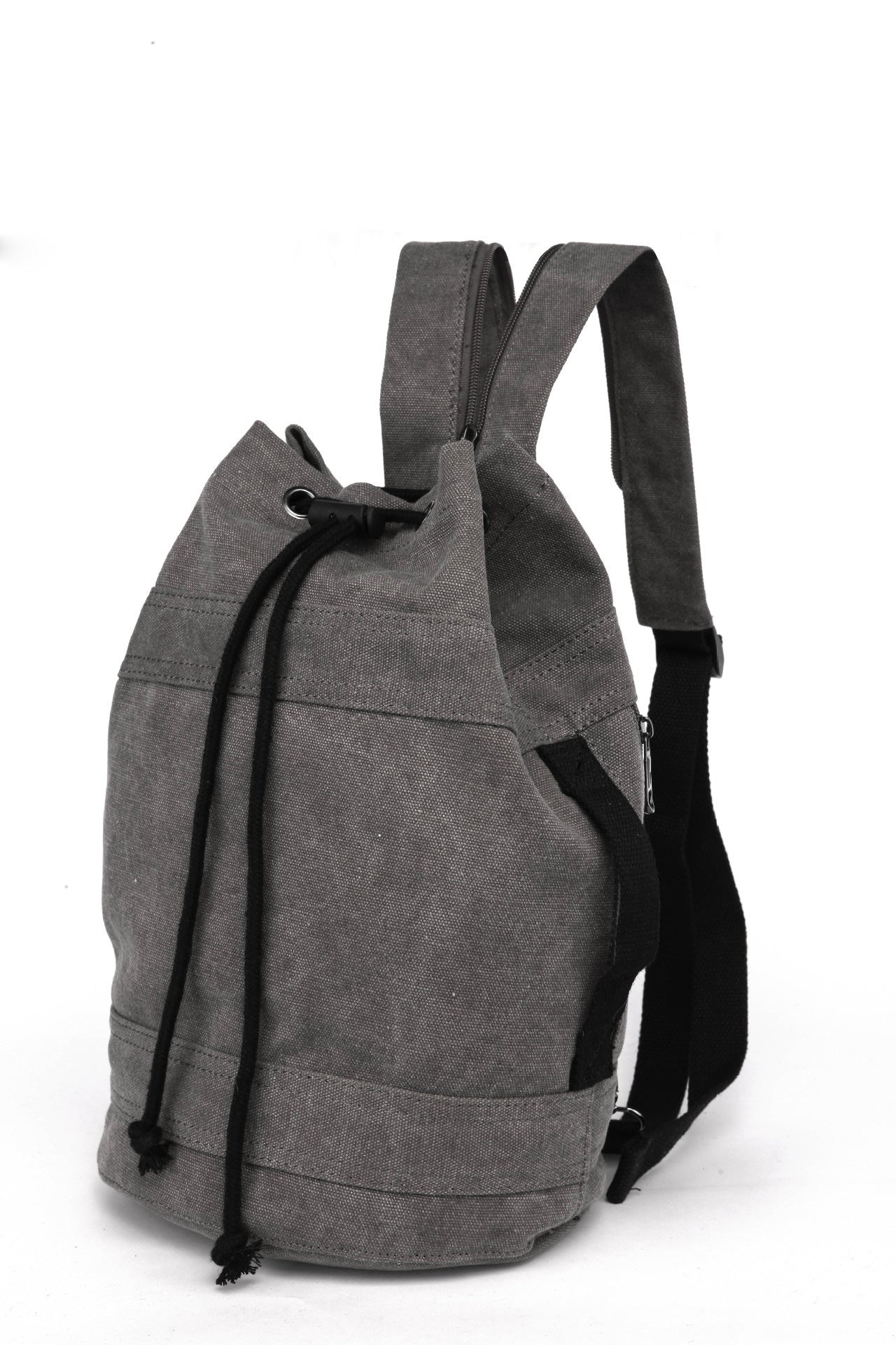 Trendy Couple Canvas Water Tank Backpack