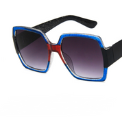 Colorful glitter sunglasses retro sunglasses